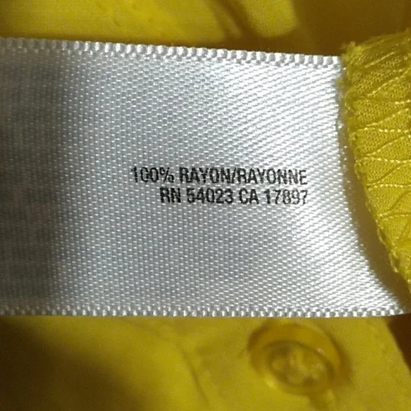SALE! NWT Old Navy Rayon Yellow Tunic 💛 Sz.M (BX14) - Picture 7 of 9